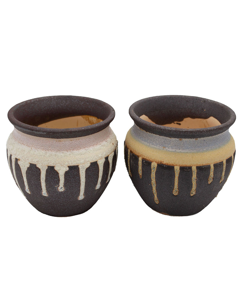 Roman Style Dripping Pots (Set of 2)