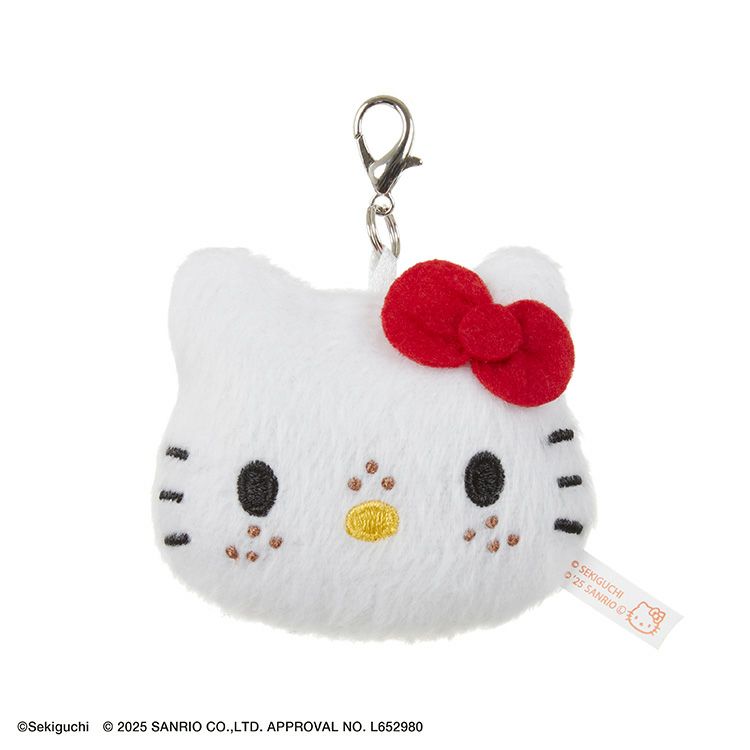 Monchhichi x Hello Kitty Plush Charm Set