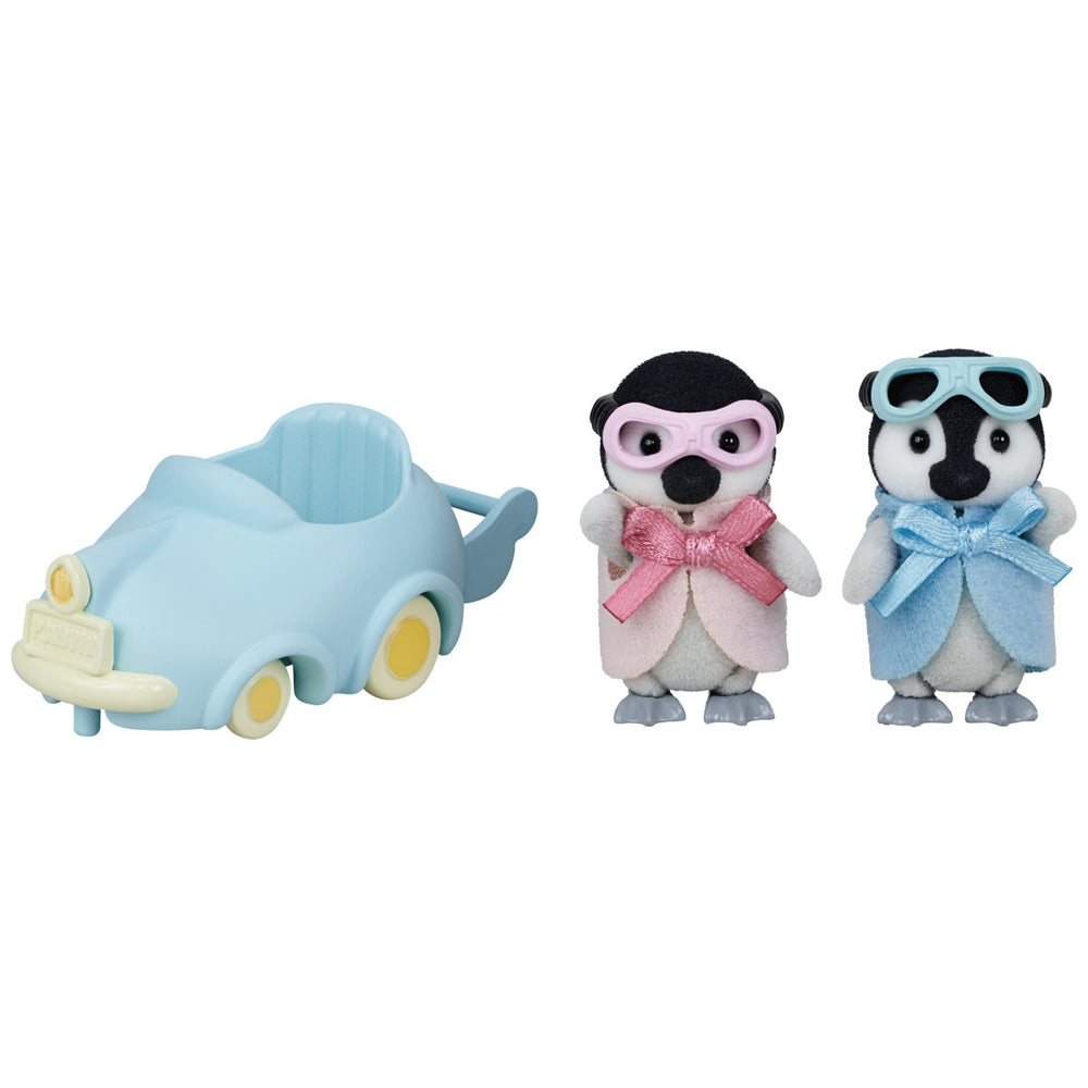 Calico Critters Penguin Babies Ride N Play