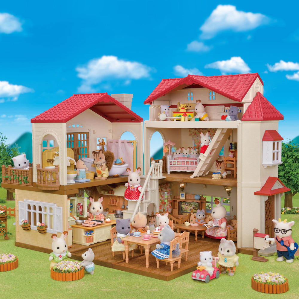 
                
                    Load image into Gallery viewer, Calico Critters Red Roof Country Home -Secret Attic Playroom
                
            