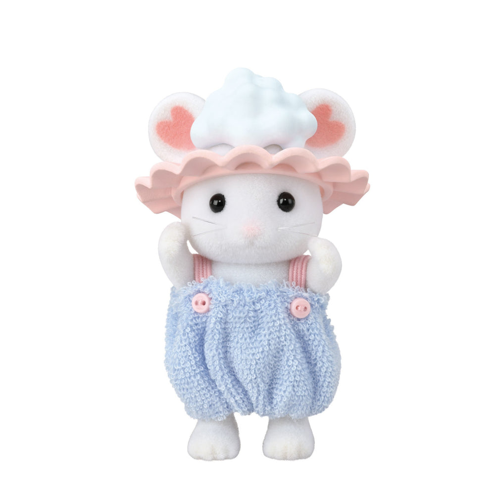 Calico Critters Bath Time Bubble Siblings