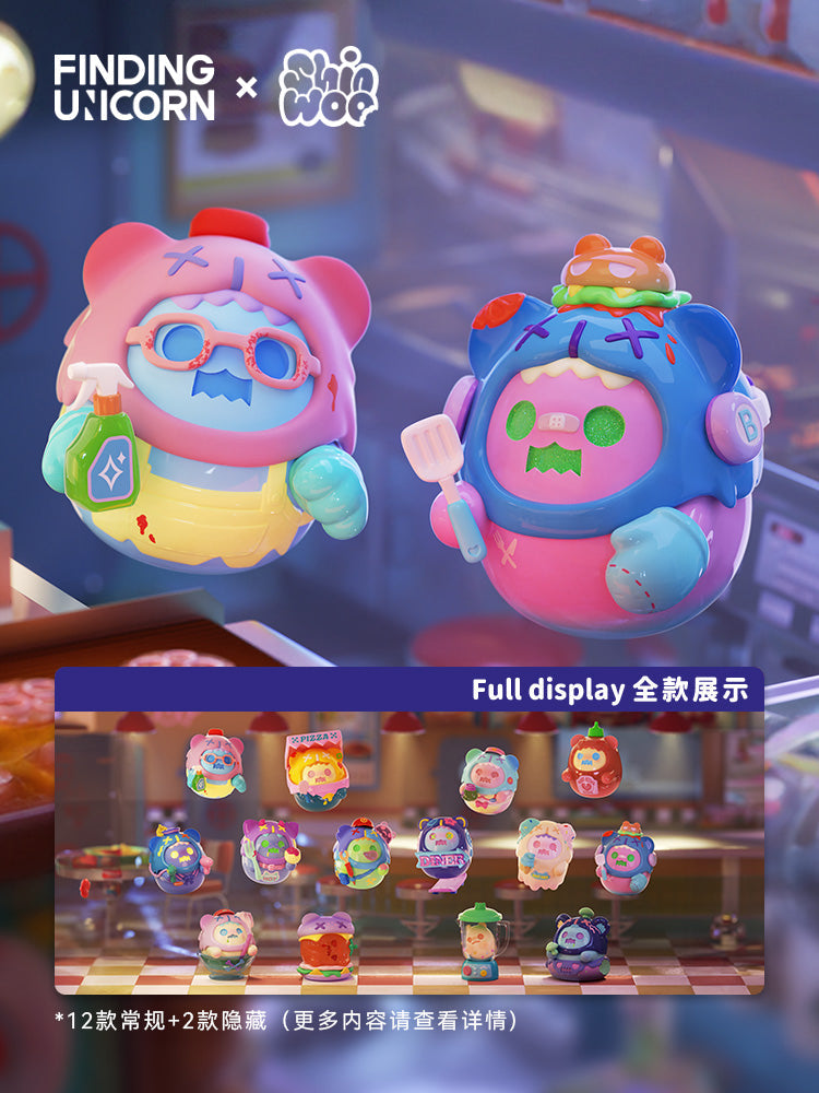 
                
                    Load image into Gallery viewer, SHINWOO - STRANGE GHOST DINER SERIES BLIND BOX
                
            