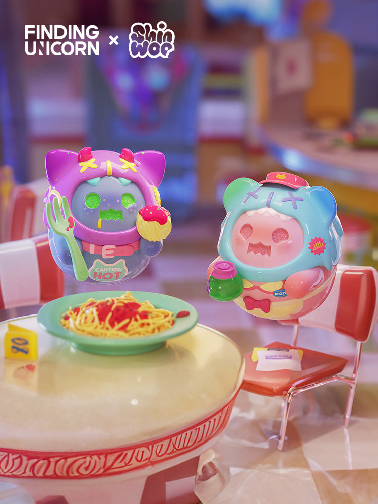 
                
                    Load image into Gallery viewer, SHINWOO - STRANGE GHOST DINER SERIES BLIND BOX
                
            