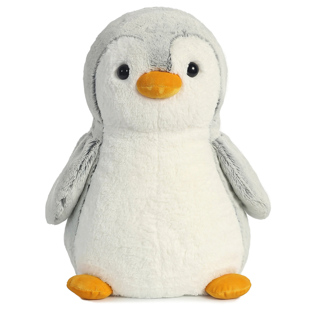 Aurora - PomPom Penguin - Blue Gray - 9 inches