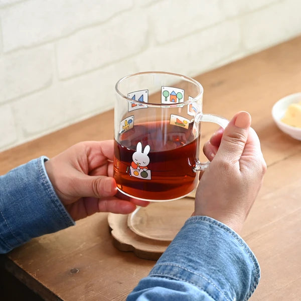 Mug Glass mug Miffy Heat Resistant Glass