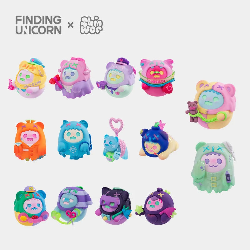 
                
                    Load image into Gallery viewer, ShinWoo BADDY BEAR TOWN SERIES BLIND BOX
                
            
