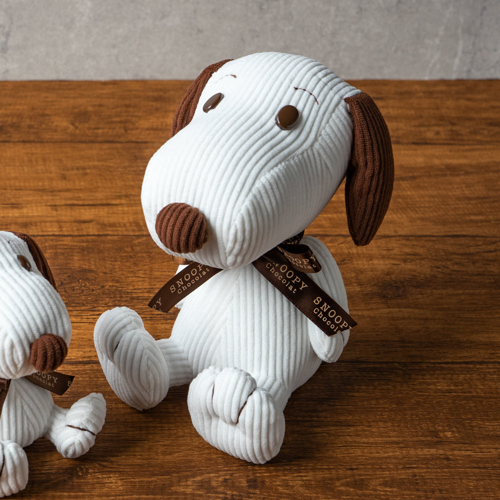 Snoopy Chocolat Corduroy Plush Toy
