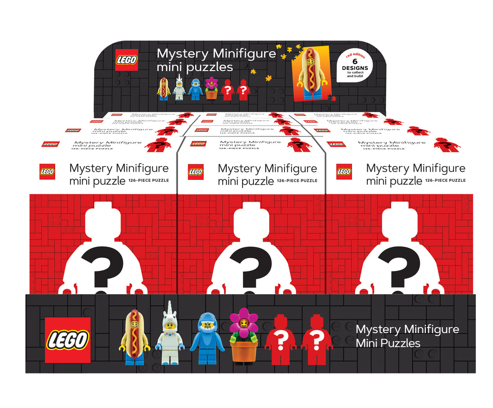 Lego Mystery Minifigure Puzzle - Red Edition