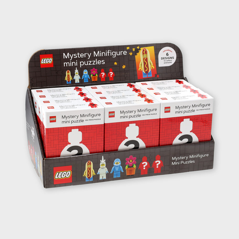 Lego Mystery Minifigure Puzzle - Red Edition