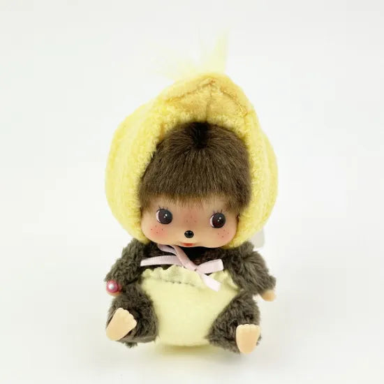 Monchhichi Animal Bebichichi Chick Big Face Keychain