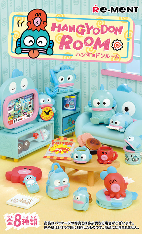 Re-Ment Sanrio Hangyodon Room Series