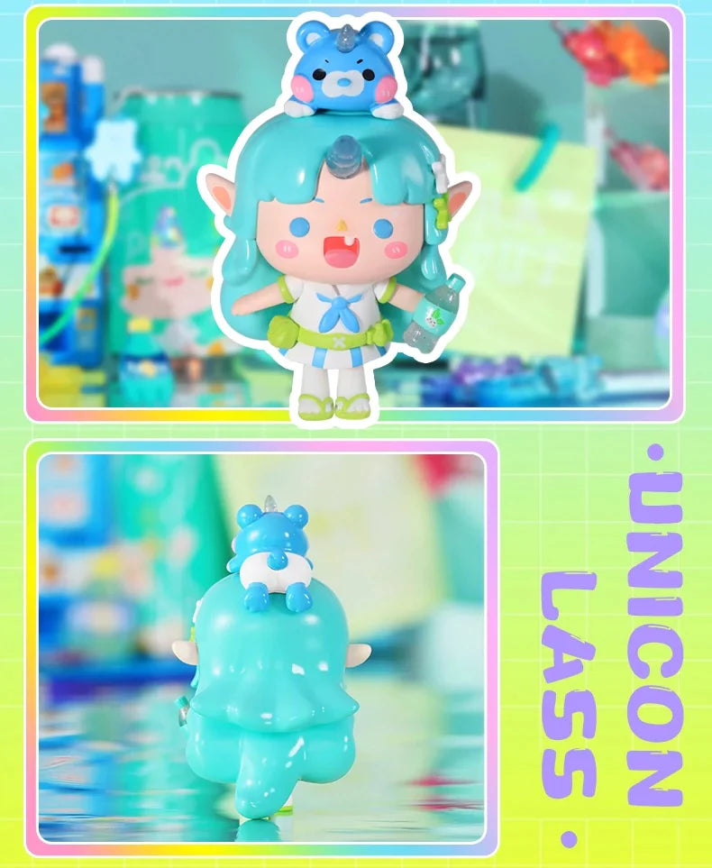 Unicorn Lass Rainbow Soda Blind-Box Vinyl Figure