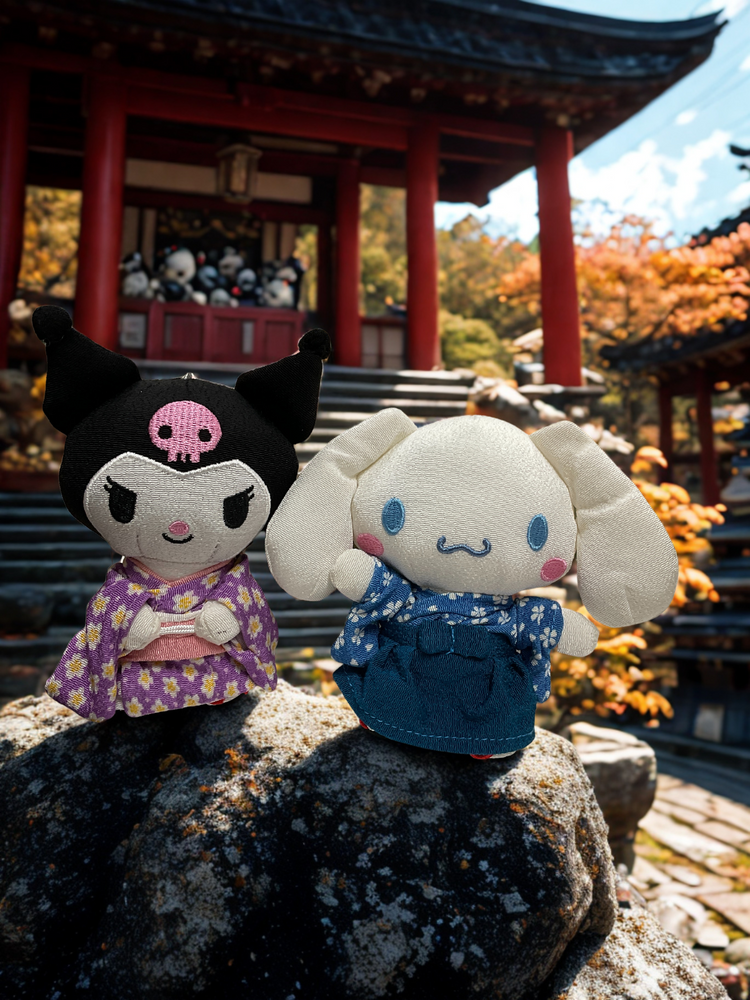 Sanrio Characters Kimono Keychain