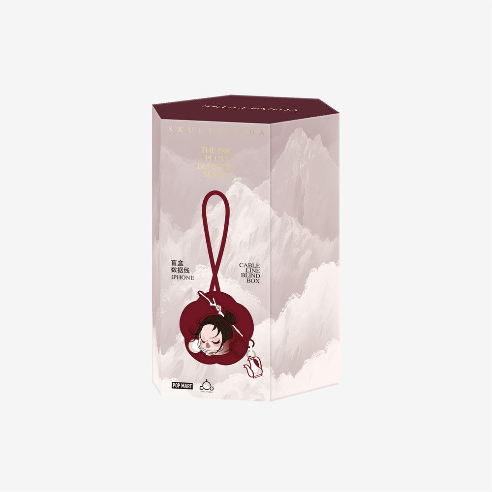 SKULLPANDA The Ink Plum Blossom Series-Cable Line Blind Box (iPhone)
