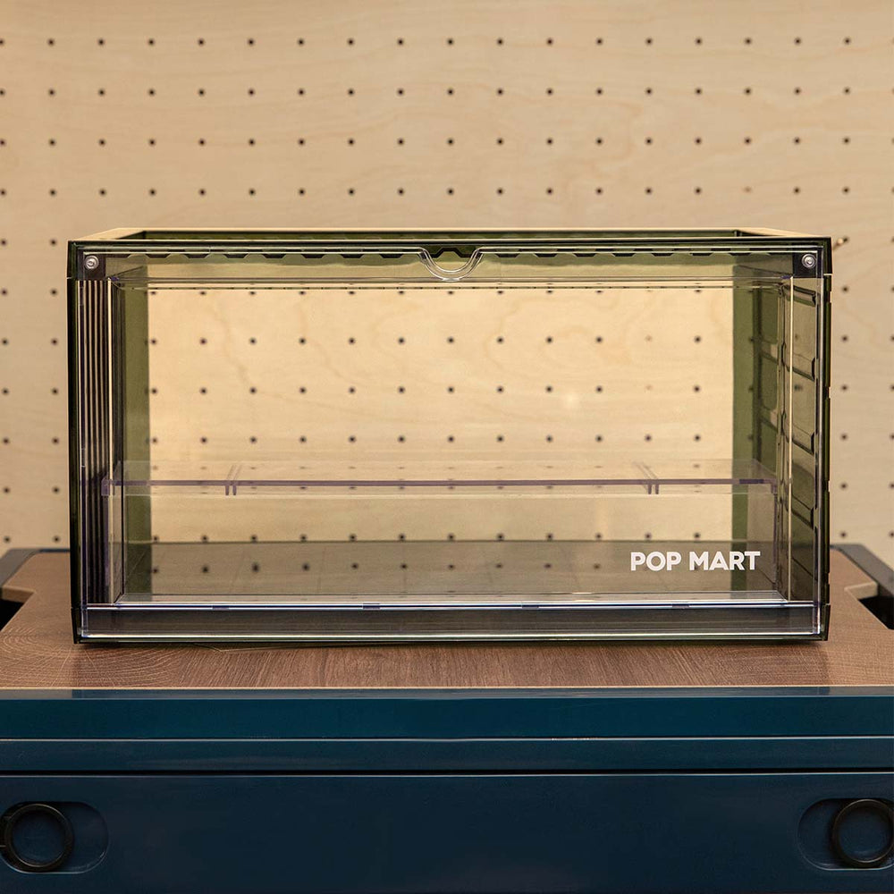 
                
                    Load image into Gallery viewer, POP MART Assembled Display Container (Transparent Green)
                
            