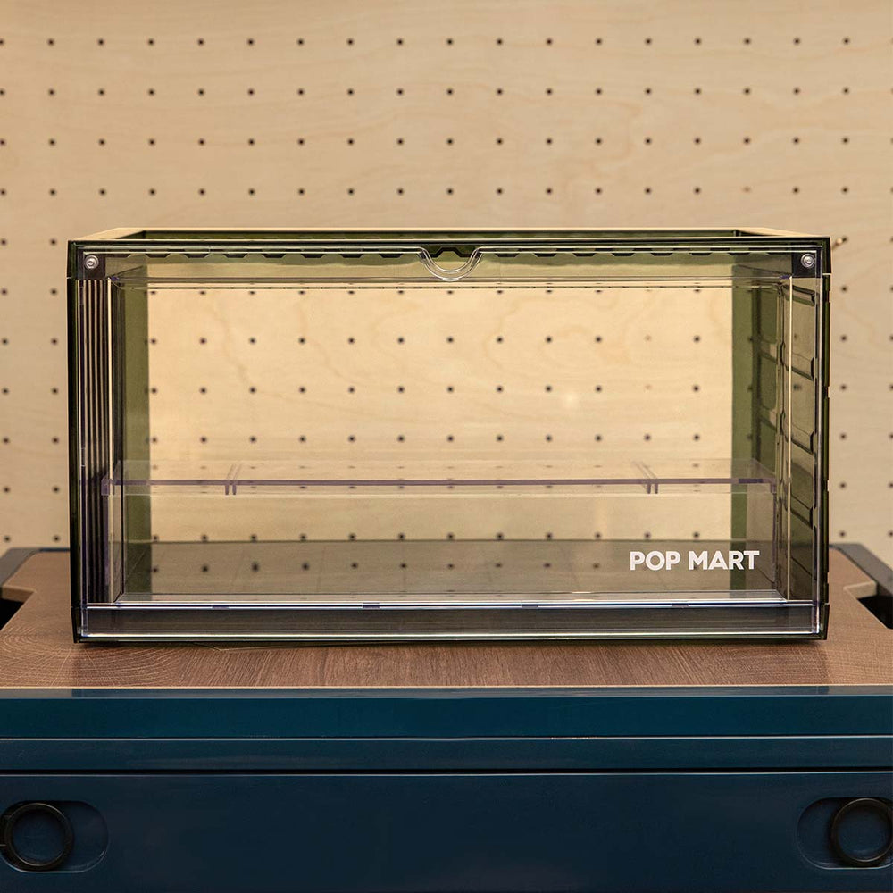 POP MART Assembled Display Container (Transparent Green)