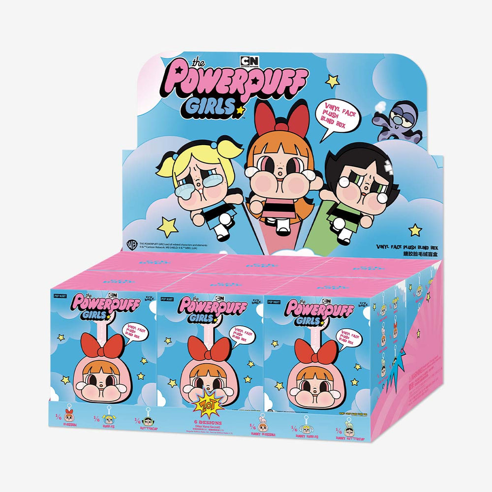 
                
                    Load image into Gallery viewer, CRYBABY Powerpuff Girls Series-Vinyl Face Plush Blind Box
                
            