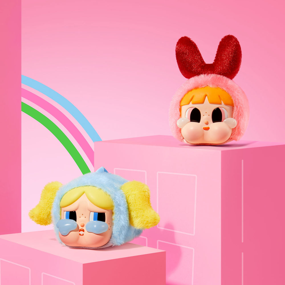 
                
                    Load image into Gallery viewer, CRYBABY Powerpuff Girls Series-Vinyl Face Plush Blind Box
                
            
