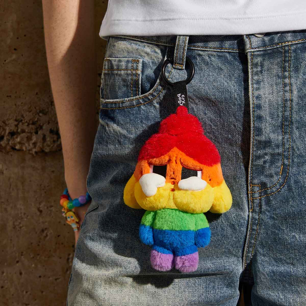 
                
                    Load image into Gallery viewer, CRYBABY CHEER UP BABY! SERIES-Plush Doll Pendant
                
            