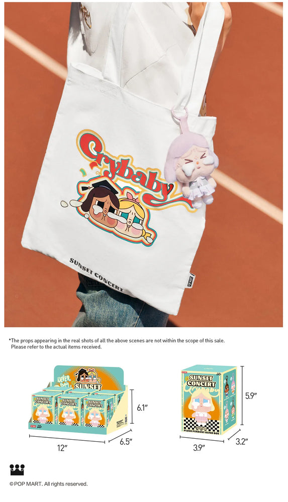 
                
                    Load image into Gallery viewer, CRYBABY Sunset Concert Series-Plush Pendant Blind Box
                
            