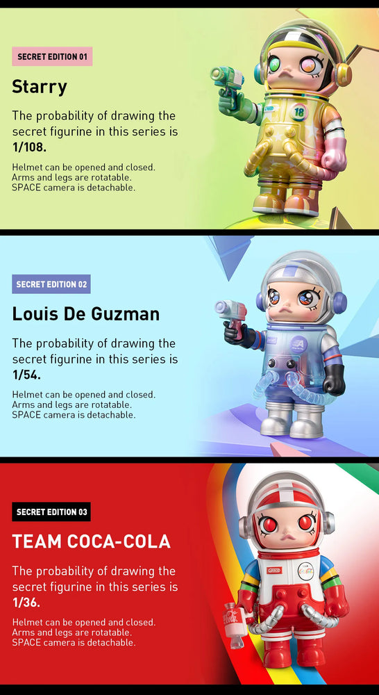 
                
                    Load image into Gallery viewer, MEGA SPACE MOLLY 100% Series 3
                
            