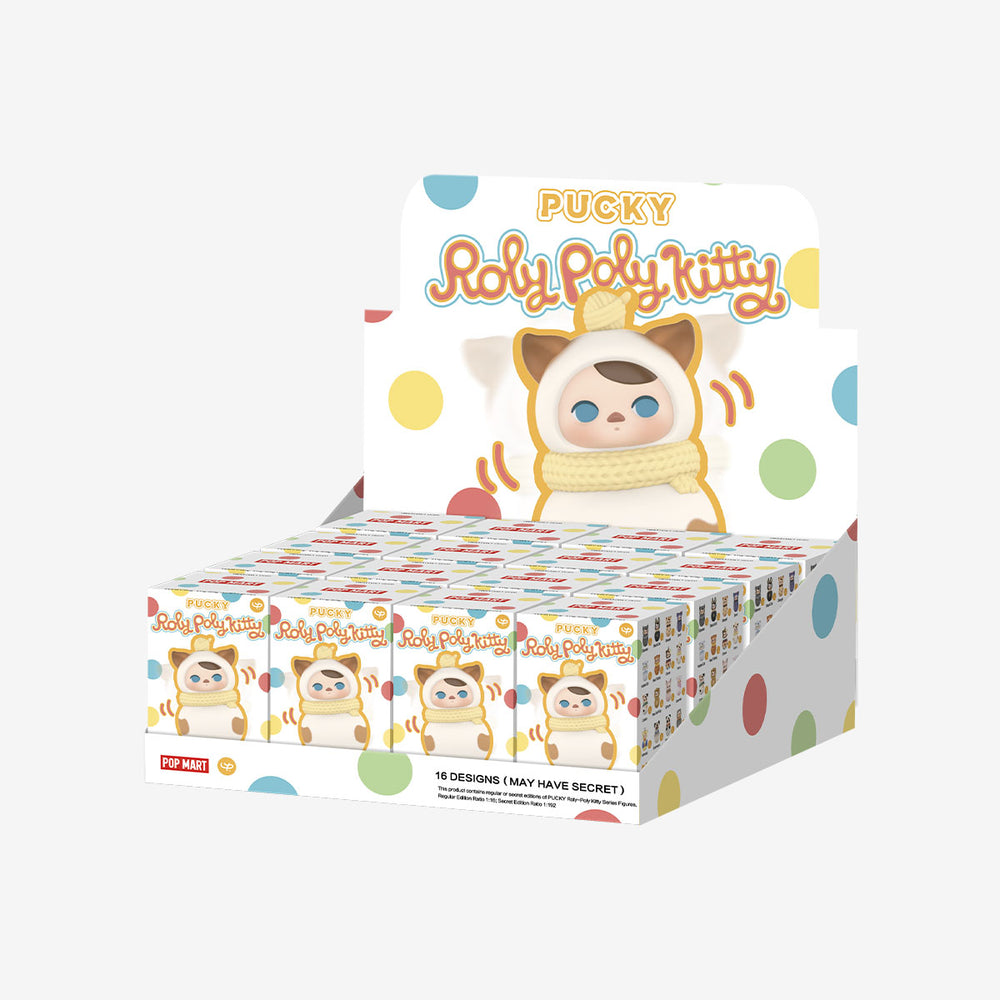 PUCKY Roly-Poly Kitty Series Figures