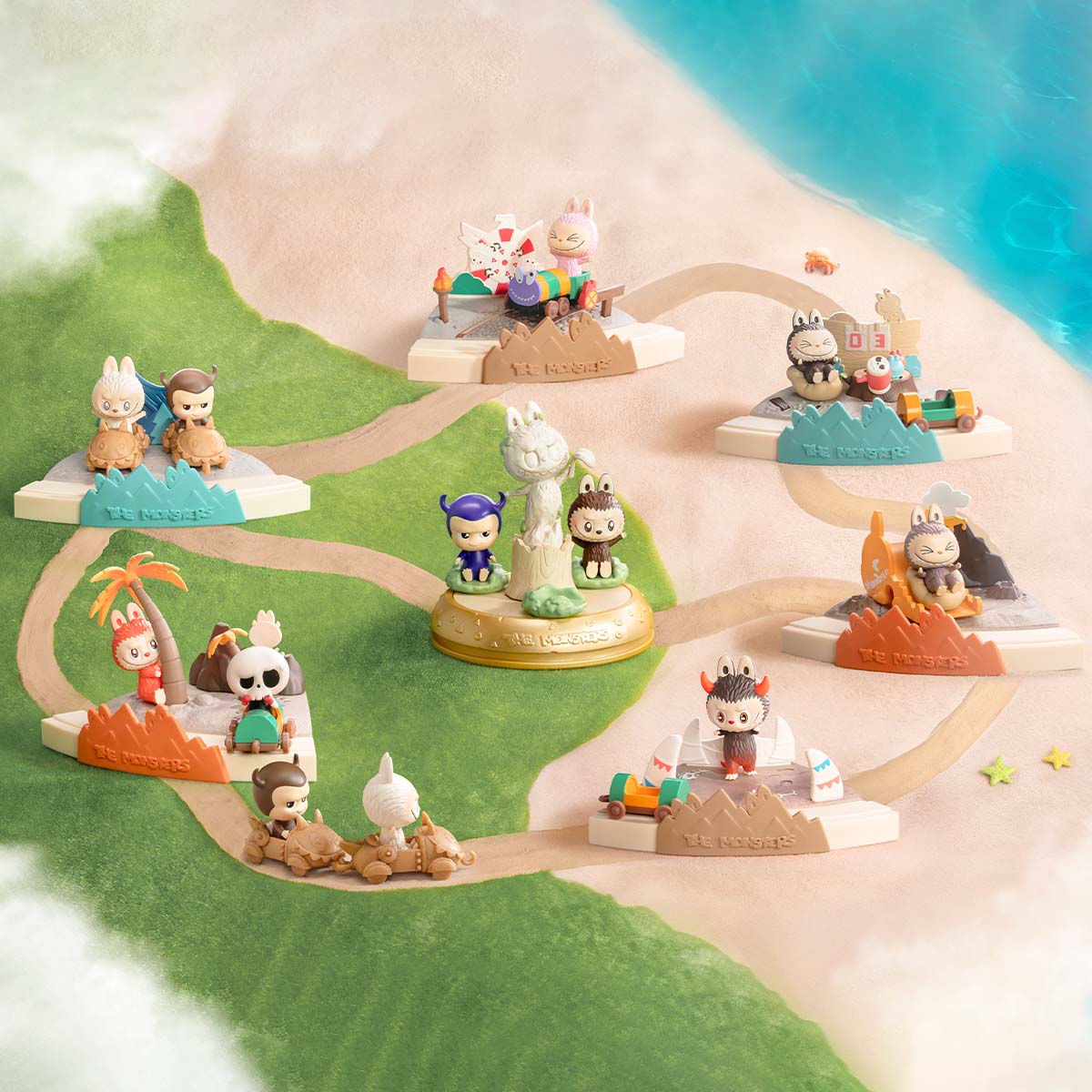 THE MONSTERS Playing Games Series Scene Sets – Springer Garden