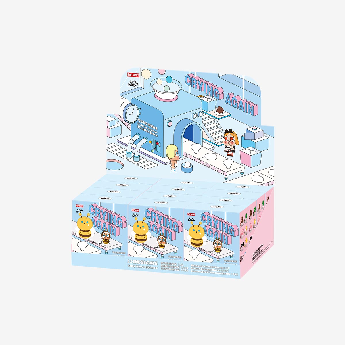 CRYBABY Crying Again Series-Plush Badge Blind Box – Springer