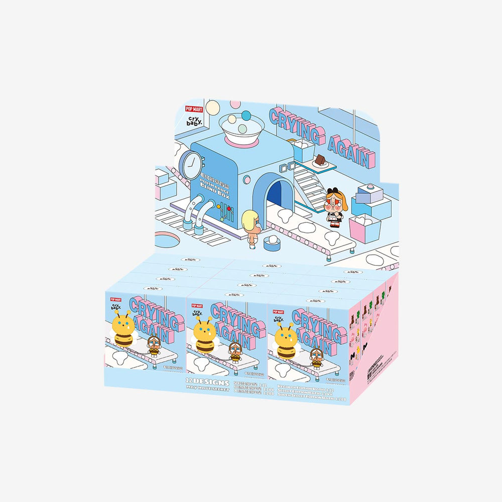CRYBABY Crying Again Series-Plush Badge Blind Box