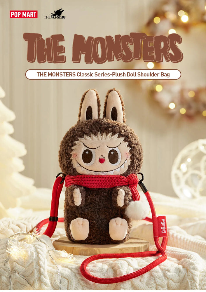 (Pre-Order)THE MONSTERS Classic Series-Plush Doll Shoulder Bag