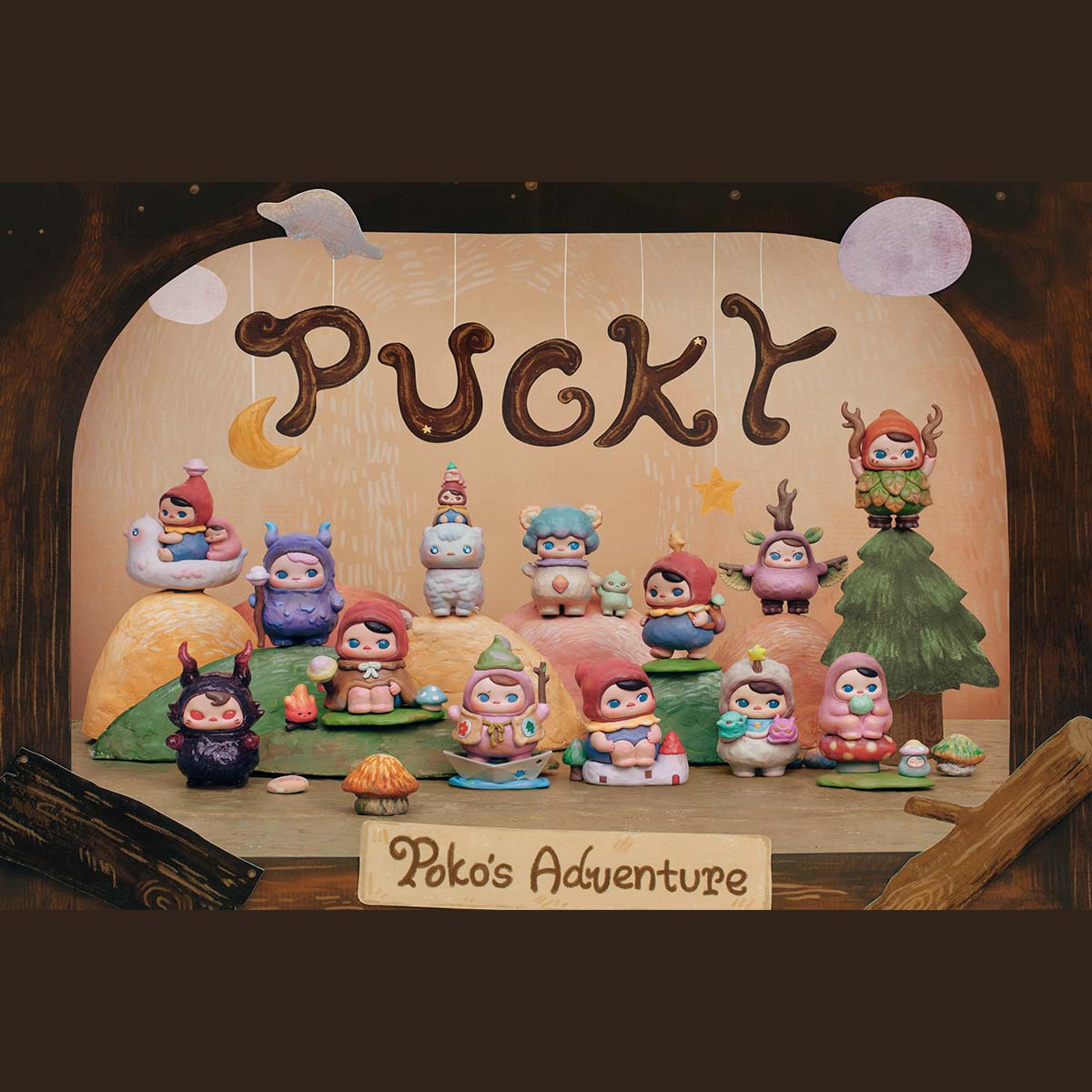 PUCKY Poko's Adventure Series Figures - POP MART (Japan)