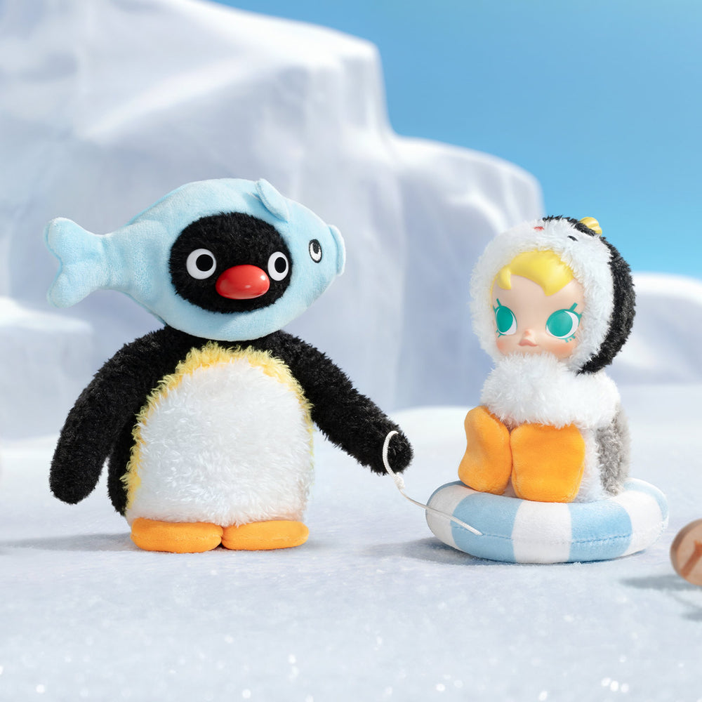 
                
                    Load image into Gallery viewer, Baby Molly × Pingu Happy Fishing Series-Vinyl Plush Pendant Blind Box
                
            