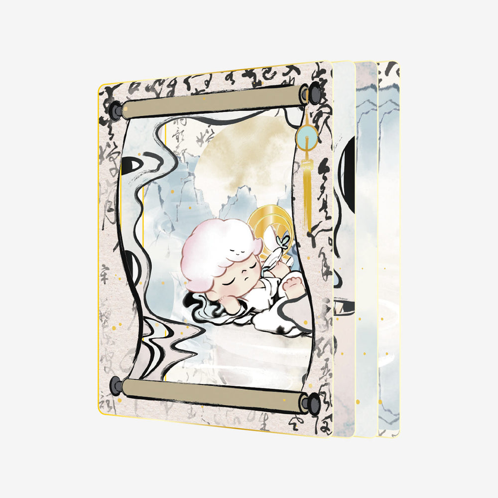 DIMOO Stories in the Cup Series Figures Art Collection Cards