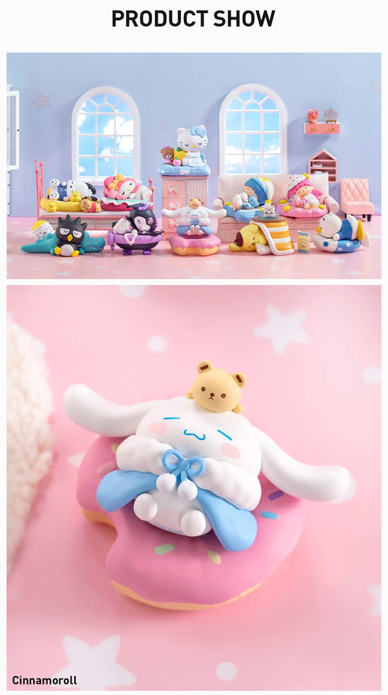 Hello Kitty and Friends Fall Asleep Series Figures