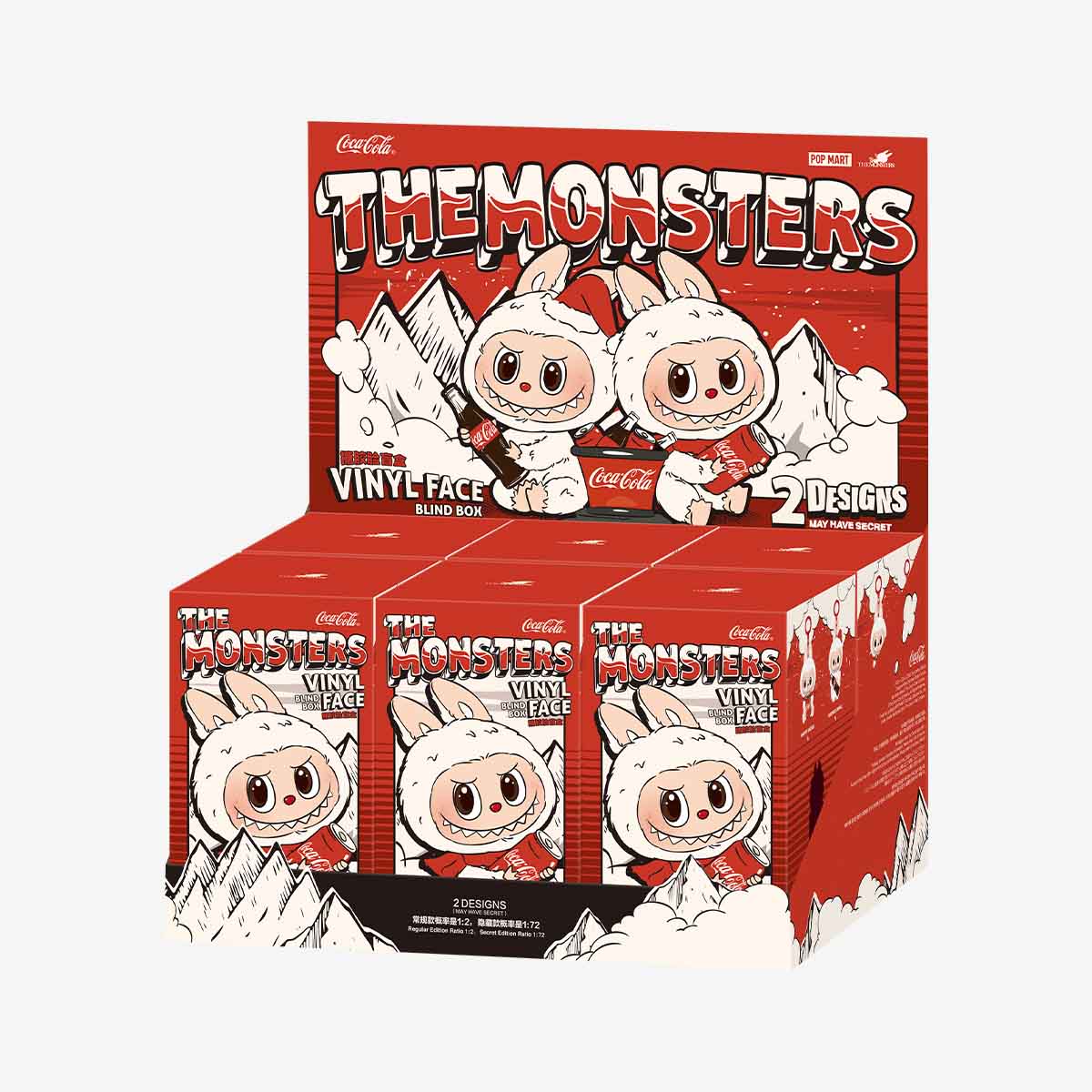 低価格 SERIES-Vinyl COCA-COLA MONSTERS THE Face Box Blind 特撮