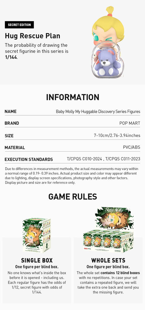 
                
                    Load image into Gallery viewer, Baby Molly My Huggable Discovery Series Figures
                
            
