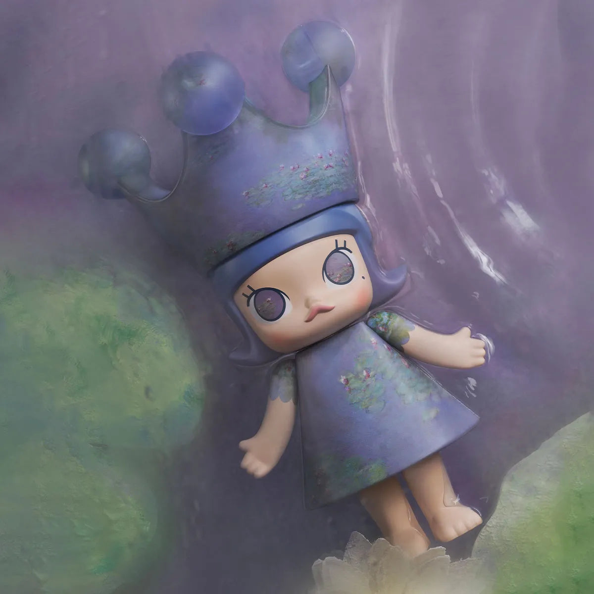 MEGA ROYAL MOLLY 400% Monet-Les Nymphéas - POP MART (Germany)