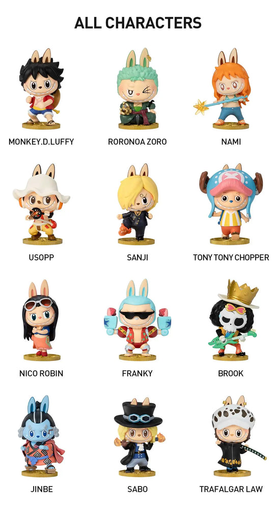 THE MONSTERS x One piece Series Figures