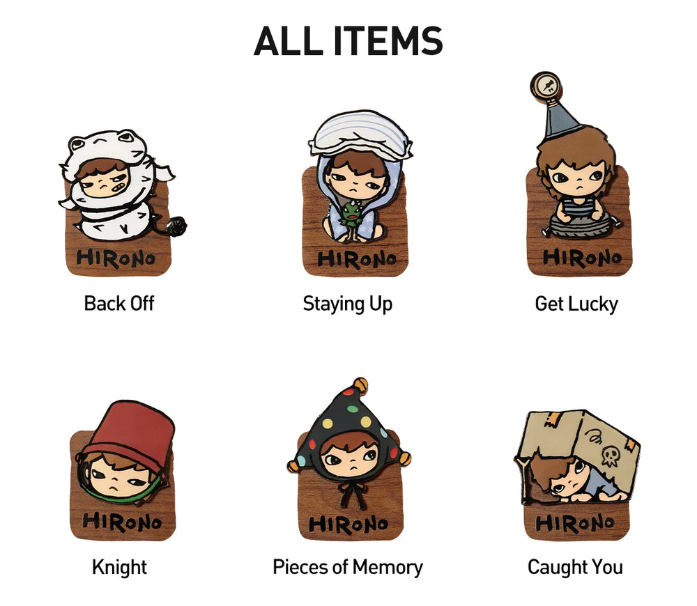 Hirono Echo Series - Fridge Magnet Clip Blind Box