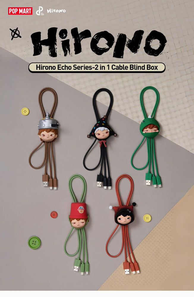 Hirono Rooted in Memory 2 in 1 Cable Blind Box