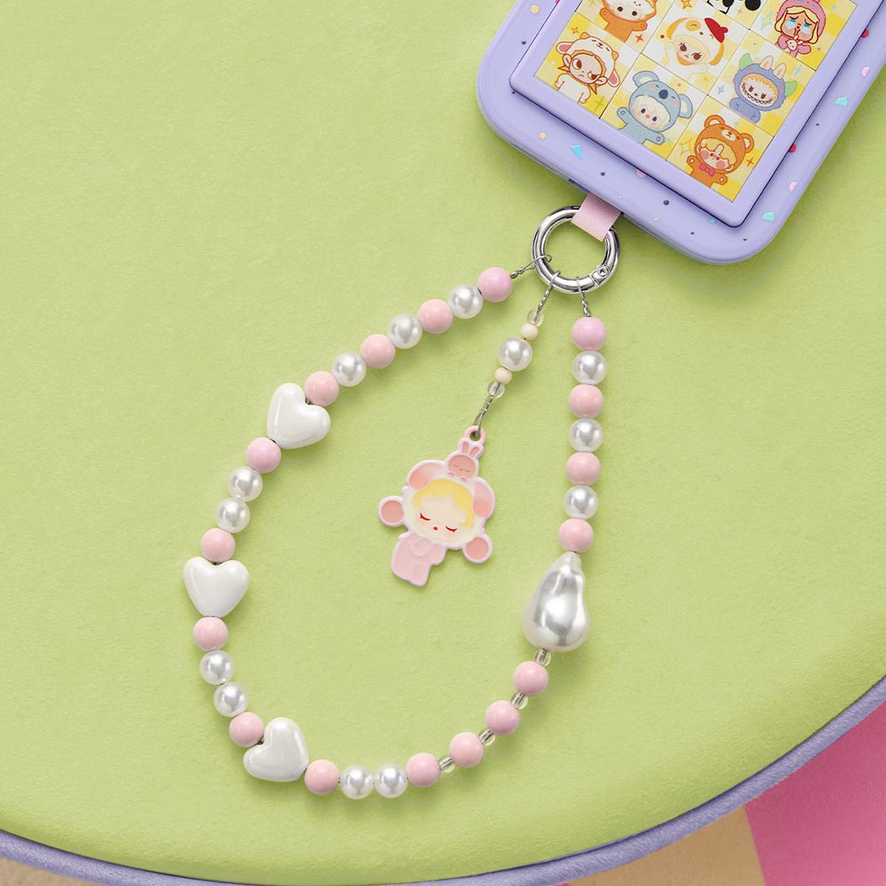 POP MART POP BEAN Pajama Party - Mobile Phone Chain
