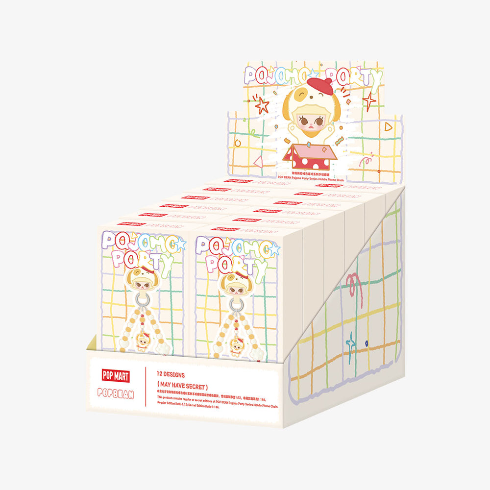 POP MART POP BEAN Pajama Party - Mobile Phone Chain