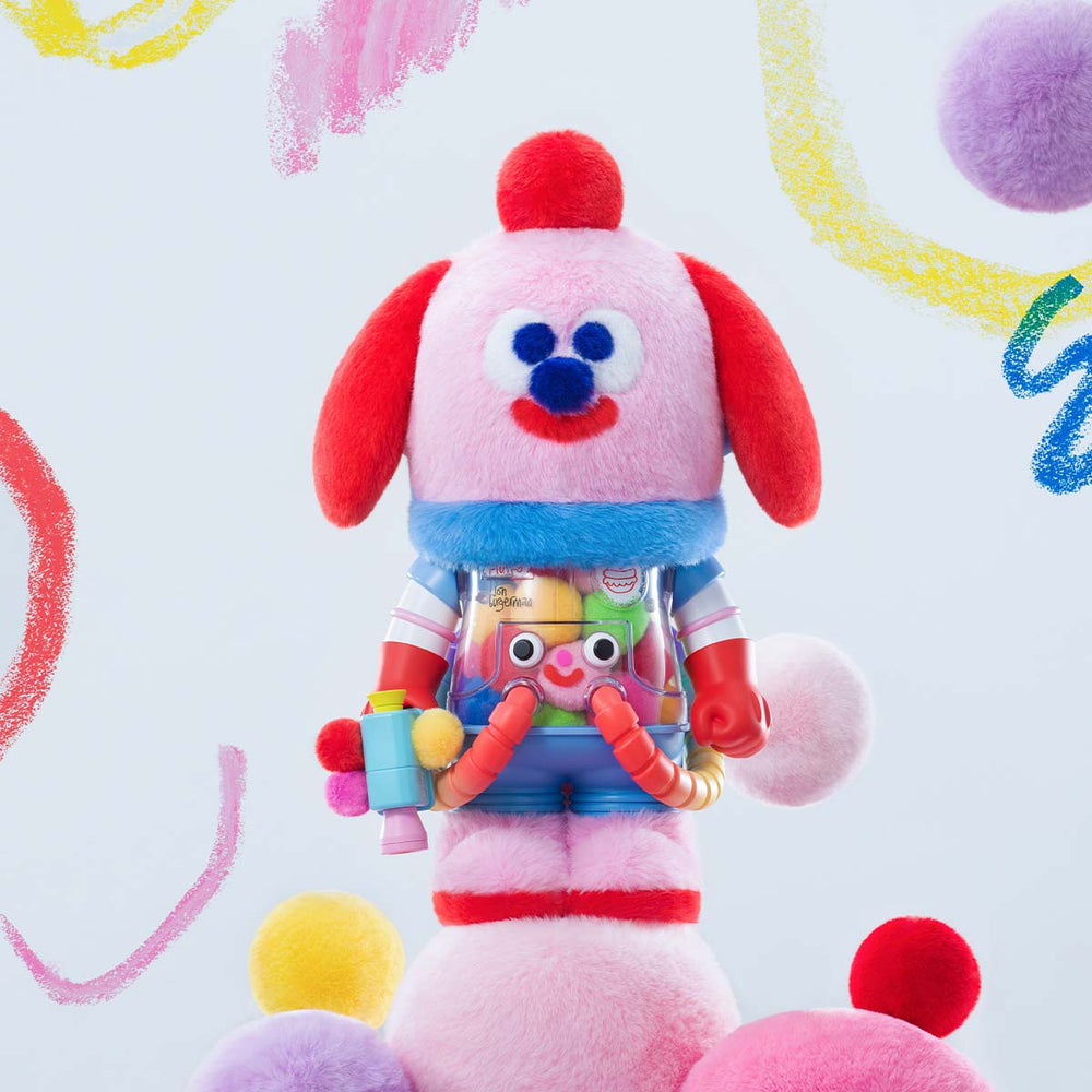 
                
                    Load image into Gallery viewer, MEGA SPACE MOLLY 400% Jon Burgerman
                
            