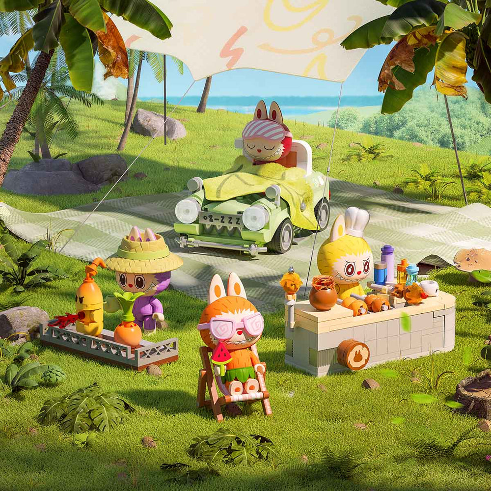 THE MONSTERS Forest Secret Base Series Blocks Part 2 - Seaside