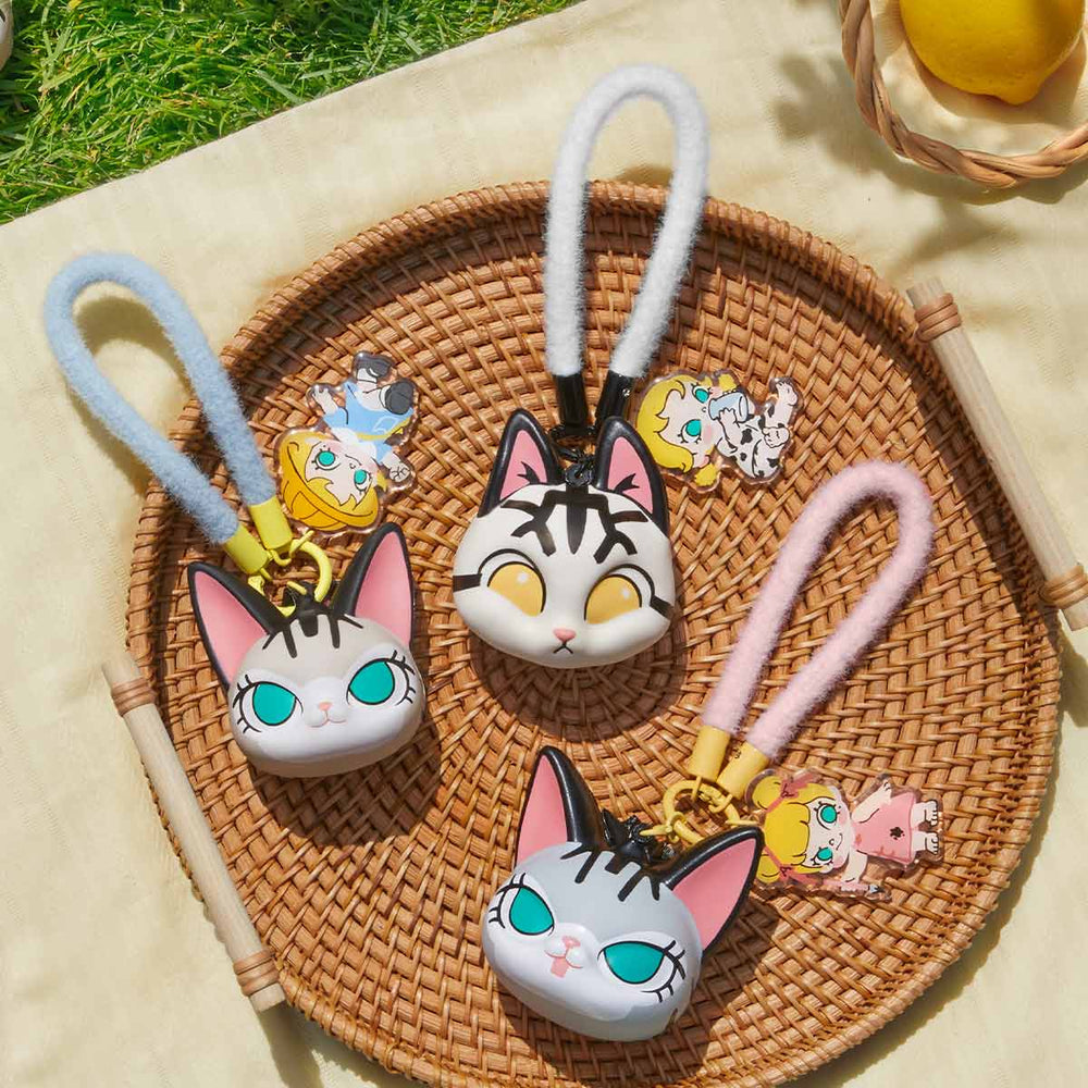 
                
                    Load image into Gallery viewer, Baby Molly &amp;amp; Baby Tabby Series-Squishy Pendant Blind Box
                
            
