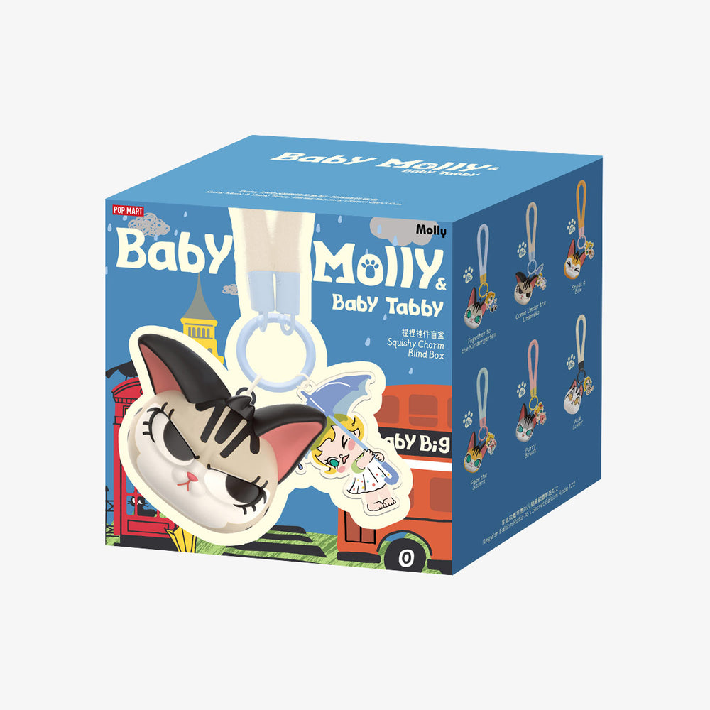 Baby Molly & Baby Tabby Series-Squishy Pendant Blind Box