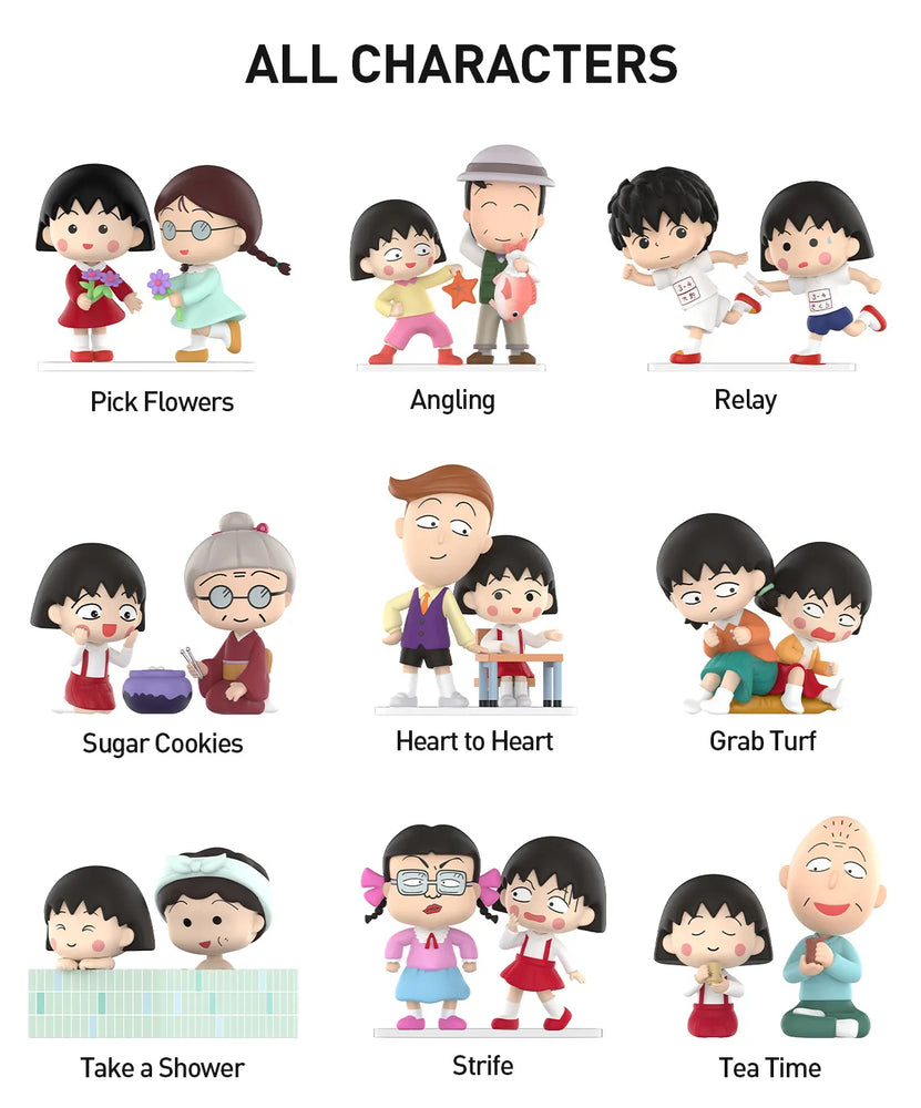 Chibi Maruko Chan's The Time With You Series Figures