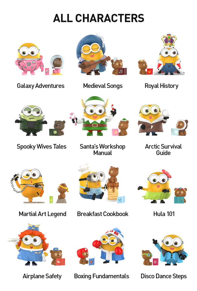 (Pre-Order) Minions Bedtime Stories by Bob and Tim Series Figures