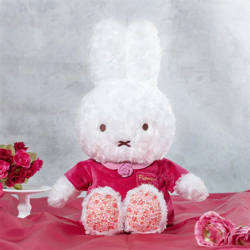 Flower Miffy Fluffy Rose Plush
