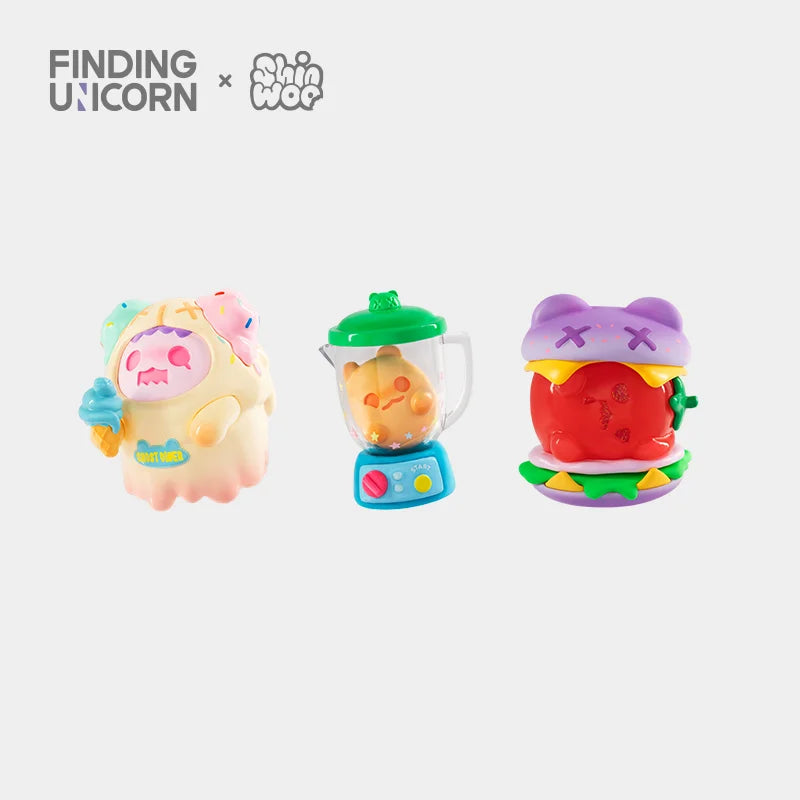 
                
                    Load image into Gallery viewer, SHINWOO - STRANGE GHOST DINER SERIES BLIND BOX
                
            